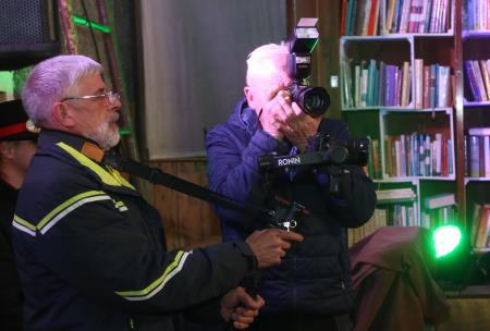 Otvoritev Razstave in pustni podcast 09 Foto Ljubo Vukelič